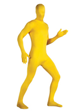 2nd Skin-Yellow Adult Costume