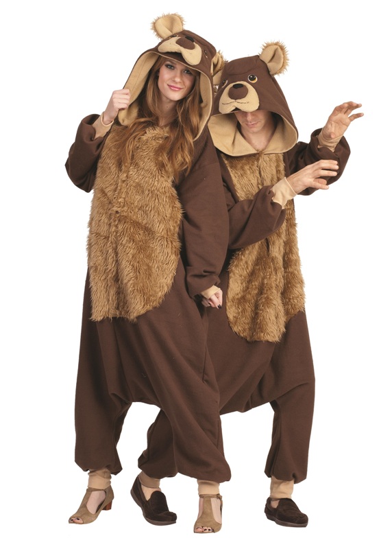 Bailey Bear Funsie Adult Costume