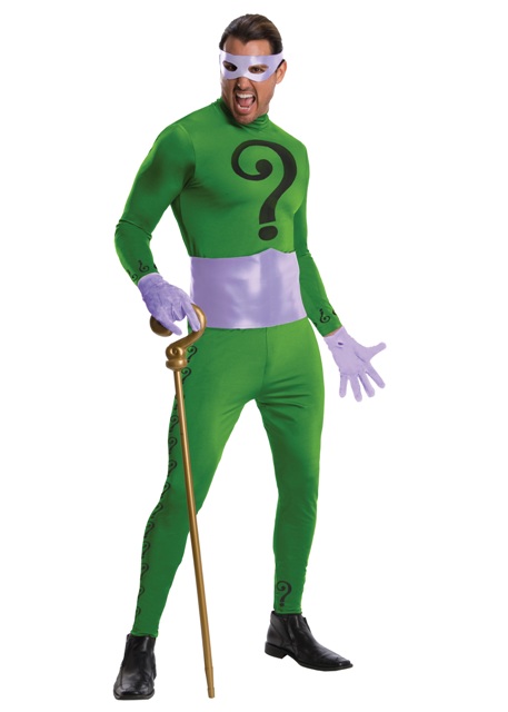 Classic Riddler Adult Rental Cosutme 