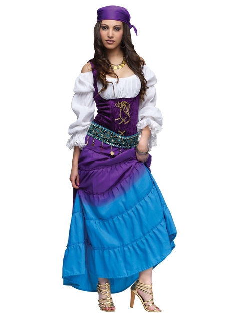 Gypsy Fortune Teller Adult Rental Costume