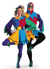 Medieval Jester Adult Rental Costume