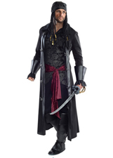 Caribbean Pirate Adult Rental Costume