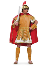 Roman Deluxe Soldier Gladiator Adult Rental Costume