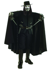 Guy Fawkes Adult Rental Costume