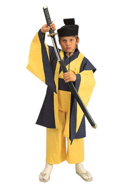 children_costumes_hollywood_masks_hero_disguise_for_rent_wigs/children-costumes-samurai-90074
