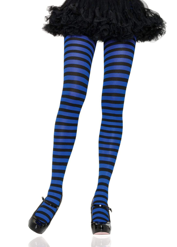 costume-accessories-hosiery-leg-avenue-jada-striped-womens-tights-black-blue-7100