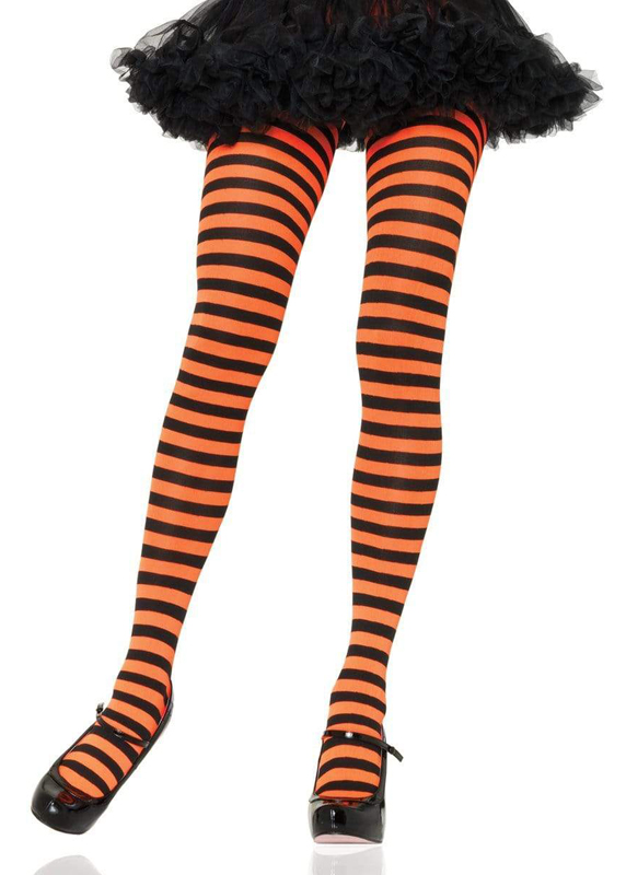 costume-accessories-hosiery-leg-avenue-jada-striped-womens-tights-black-orange-7100