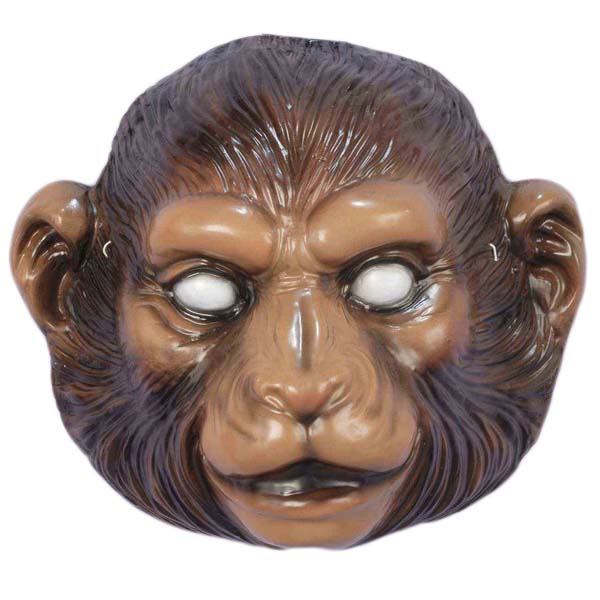 costume-accessories-mask-animal-plastic--monkey-chimp-61375