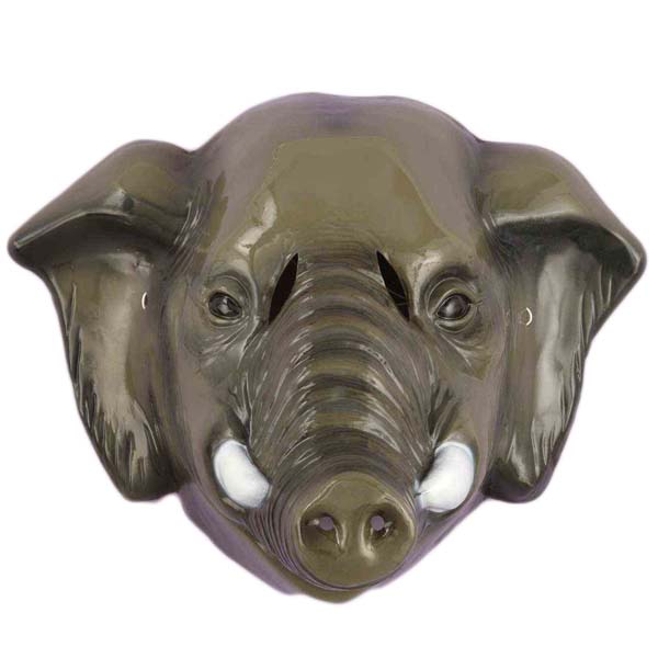 costume-accessories-mask-animal-plastic-elephant-61377