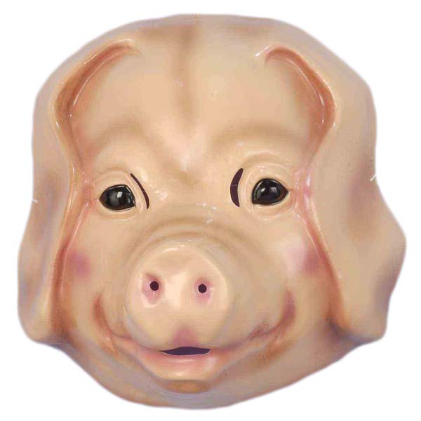 costume-accessories-mask-animal-plastic-pig-61372