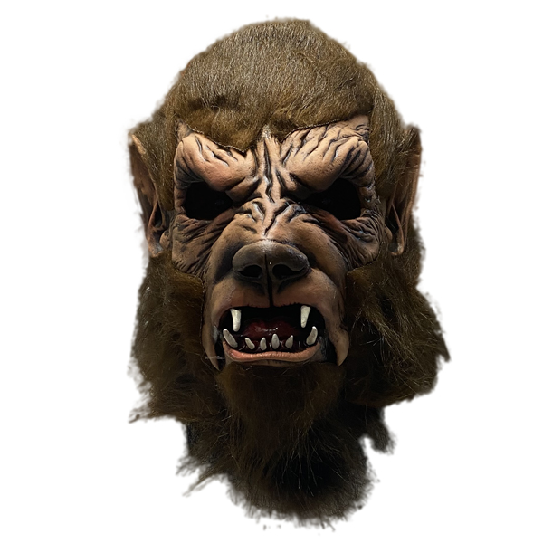 costume-accessories-mask-creature-wolfman-brown-front