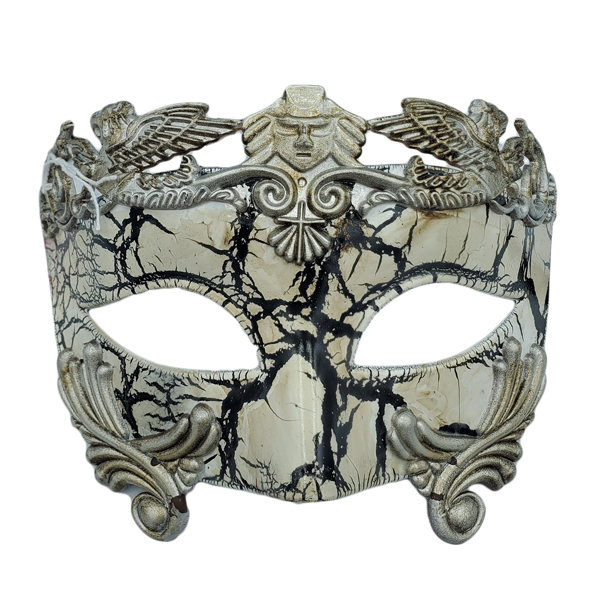 costume-accessories-mask-masquerade-half-mask-ivory-black-marbled-venetian