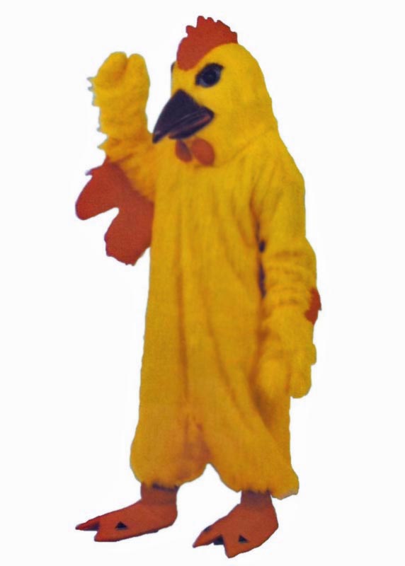 45_mascot_costume_yellow_chicken