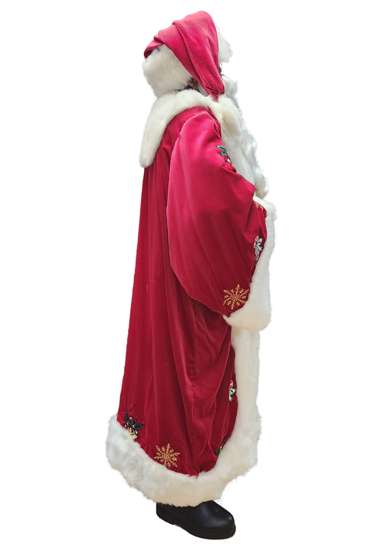 santa-claus-professional-wardrobe-classic-red-royal-robe-embroidered-accents-side