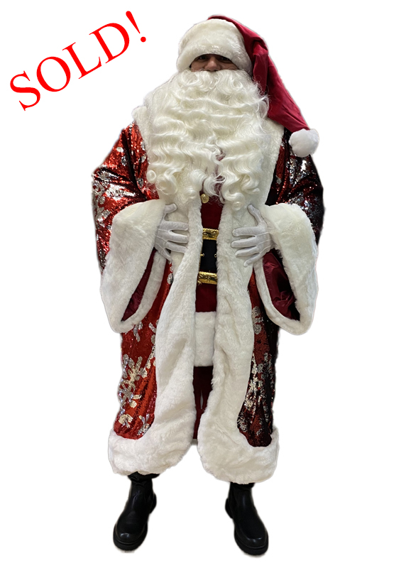 santa-claus-professional-wardrobe-red-and-silver-sequin-snowflake-royal-robe-front-closed