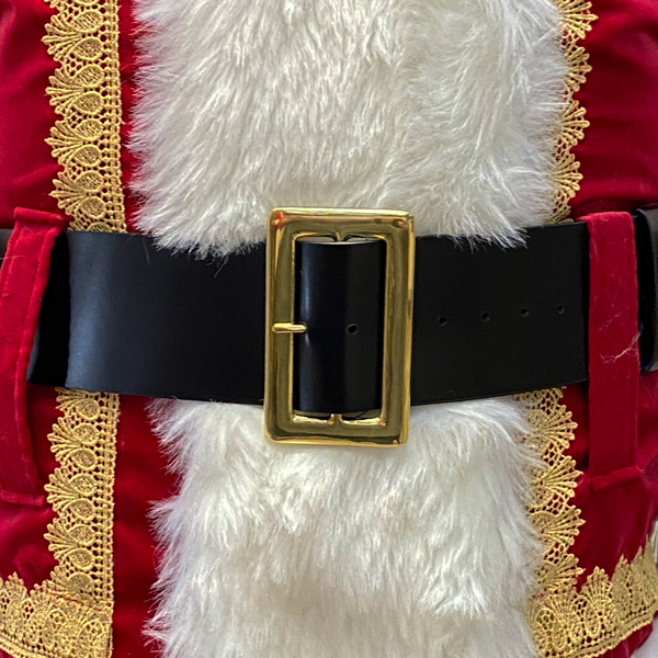 santa-claus-accessories-belt-leather-plain-black-with-gold-solid-brass-buckle-suit
