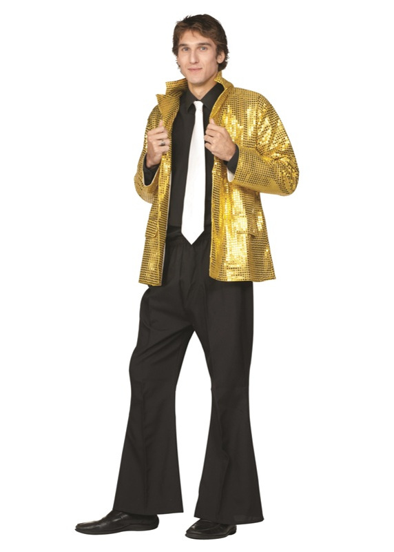 Adult Sale Costume | 70's Disco Gold