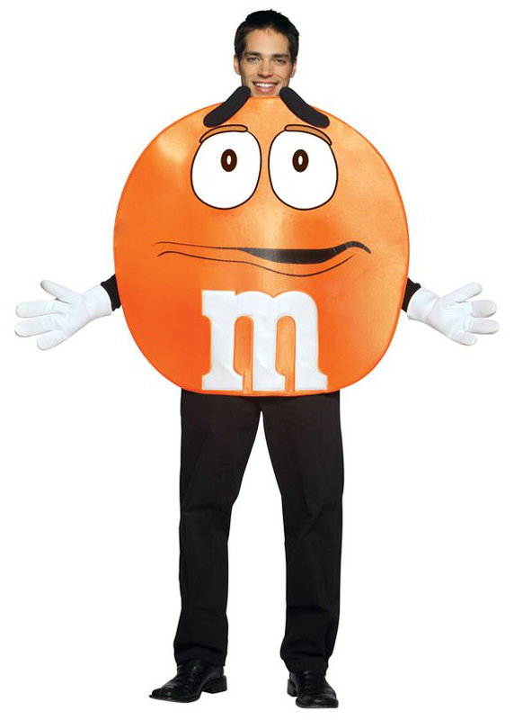 orange m&m