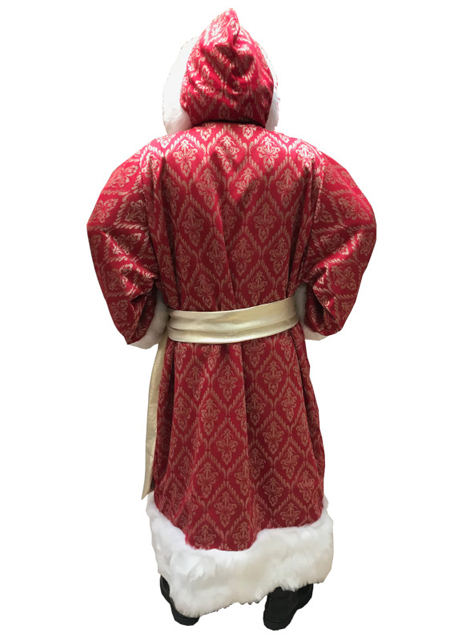 Professional Santa Claus Wardrobe | Father Christmas Hooded Robe