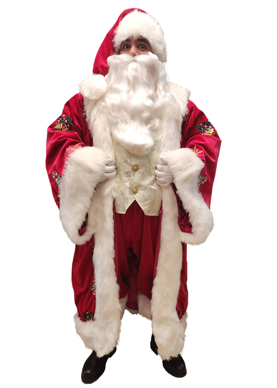 Buffalo Plaid Santa Suit - Pro Santa Shop