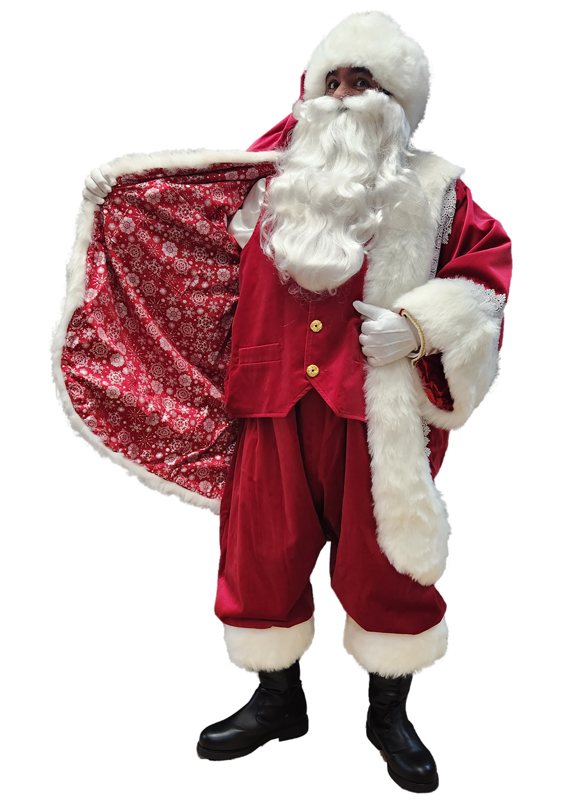 santa-claus-professional-wardrobe-classic-red-royal-robe-silver-trim-open