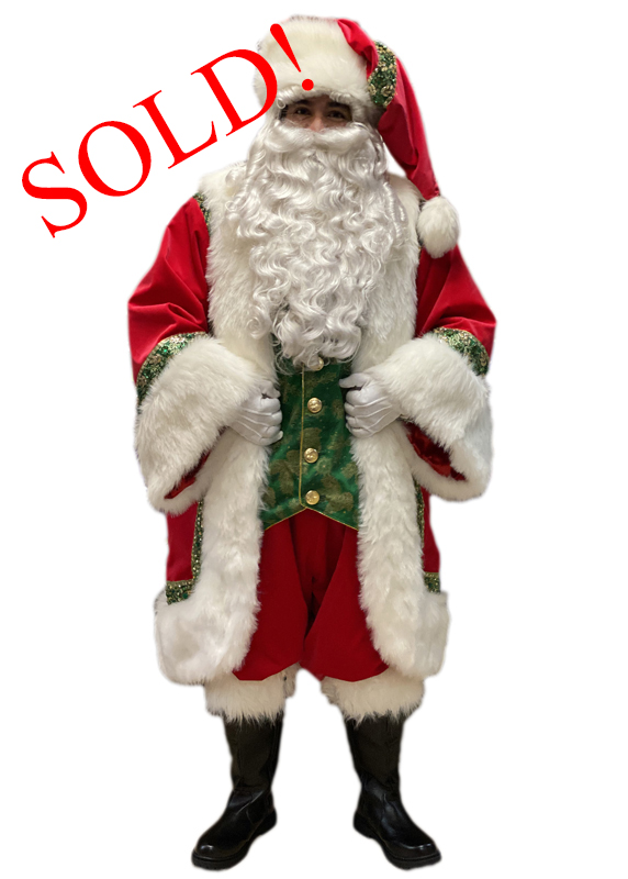 santa-claus-professional-wardrobe-royal-robe-cardinal-red-green-trim-vest-satin-shirt-front