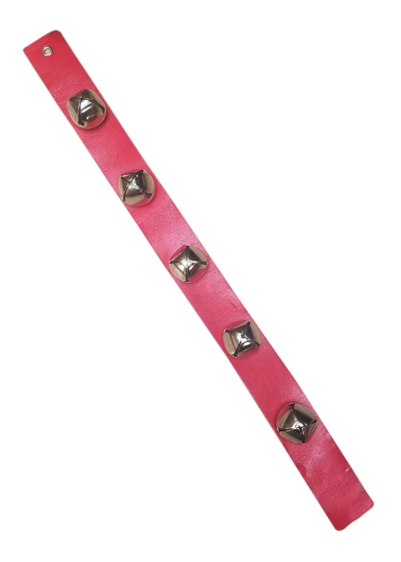 santa-claus-accessories-bells-silver-strap-red-vinyl