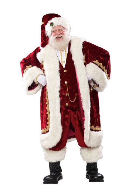 Professional Santa Claus Wardrobe | Royal Robe with Hat